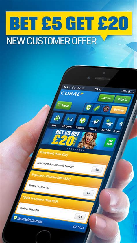build your free bet coral|New Coral App For Android & Mobile .